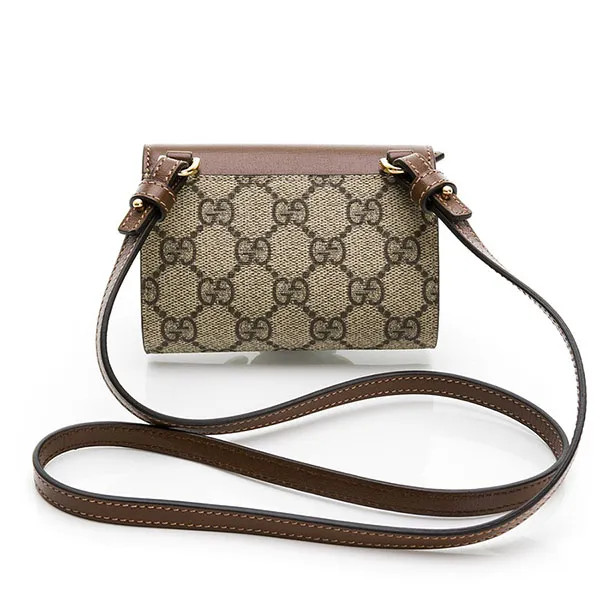 Ví Nữ Gucci Horsebit 1955 Mini Wallet Màu Nâu - Túi xách - Vua Hàng Hiệu