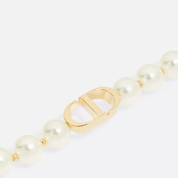 Vòng Đeo Tay Nữ Dior 30 Montaigne Bracelet B1096MTGRS_D301 Màu Trắng Ngà N-QL - Trang sức - Vua Hàng Hiệu