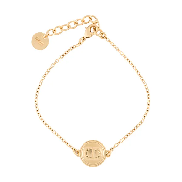 Vòng Đeo Tay Nữ Dior Christian Petit CD Charm Bracelet B1413PTCMT Màu Vàng - Trang sức - Vua Hàng Hiệu