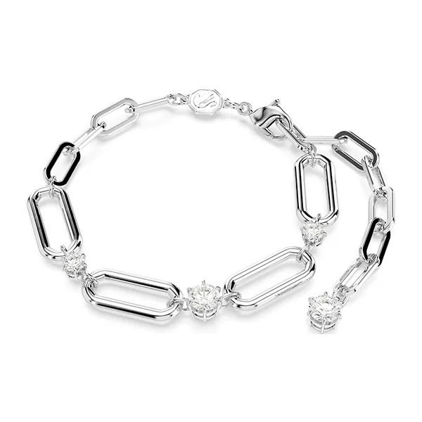 Vòng Đeo Tay Nữ Swarovski Constella Bracelet White, Rhodium Plated 5683353 Màu Bạc
