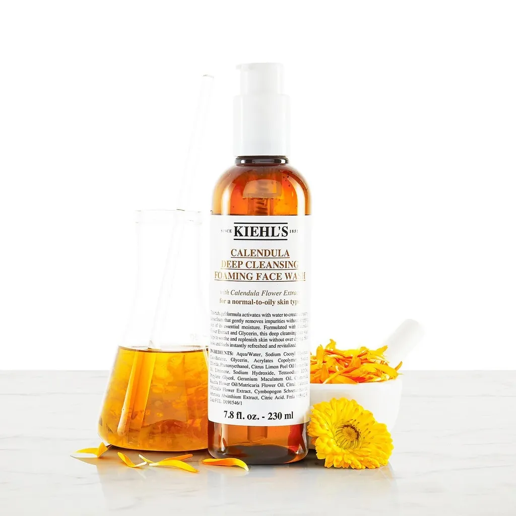 Sữa rửa mặt cao cấp Kiehl’s Calendula Deep Cleansing Foaming Face Wash