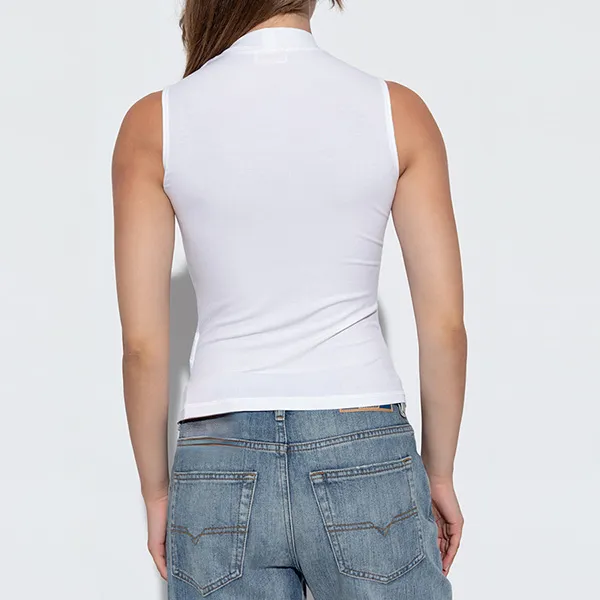 Áo Ba Lỗ Nữ Diesel Top T-Mokky-Sl-Microdiv A10397 0BLAN 100 Màu Trắng Size S - Thời trang - Vua Hàng Hiệu
