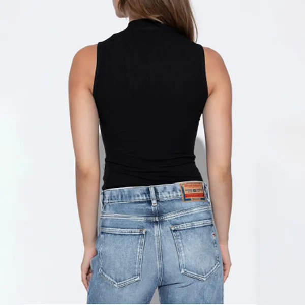 Áo Ba Lỗ Nữ Diesel Top T-Mokky-Sl-Microdiv A10397 0BLAN 9XX Màu Đen Size S - Thời trang - Vua Hàng Hiệu