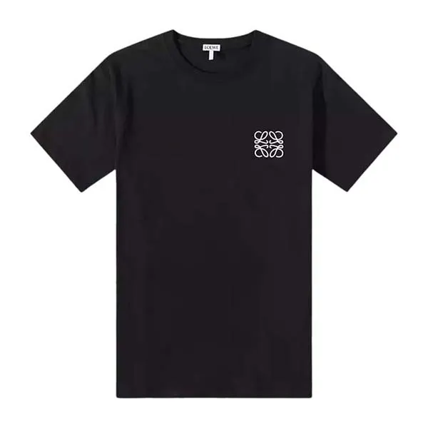 Áo Phông Nam Loewe Men's Anagram Chest Logo In Black T-Shirt H526Y22X75 1100 Màu Đen Size L - Thời trang - Vua Hàng Hiệu