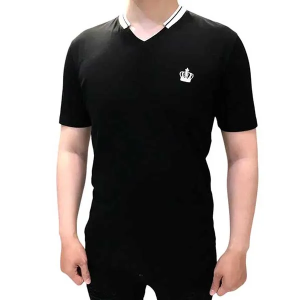Áo Phông Nam Dolce & Gabbana D&G Crown G8HE7T Tshirt Màu Đen Size 44 - Thời trang - Vua Hàng Hiệu