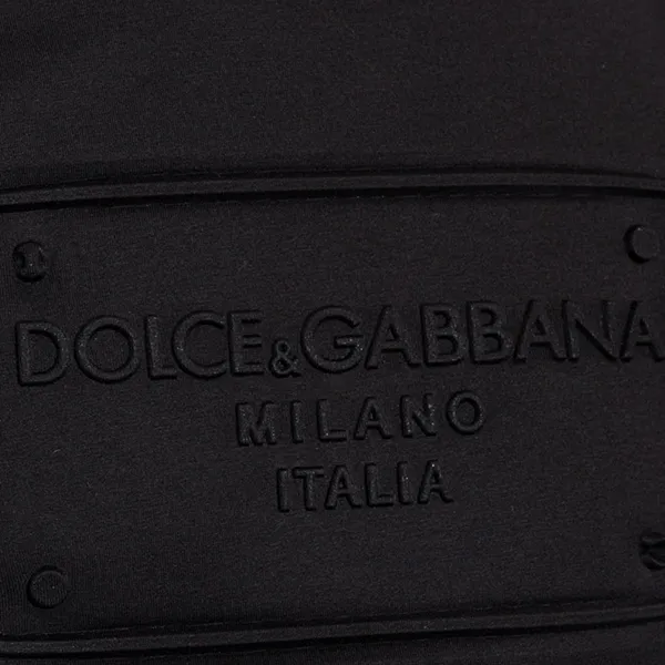 Áo Phông Nam Dolce & Gabbana D&G Embossed Logo T-Shirt G8KVAZ G7C7U Màu Đen Size 46