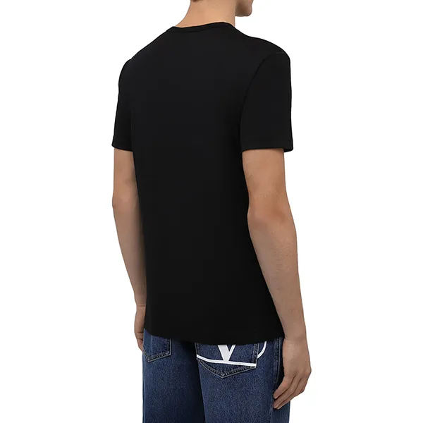 Áo Phông Nam Dolce & Gabbana D&G Regular Fit T-Shirt G8KJ9T FU7EQ Màu Đen Size 44