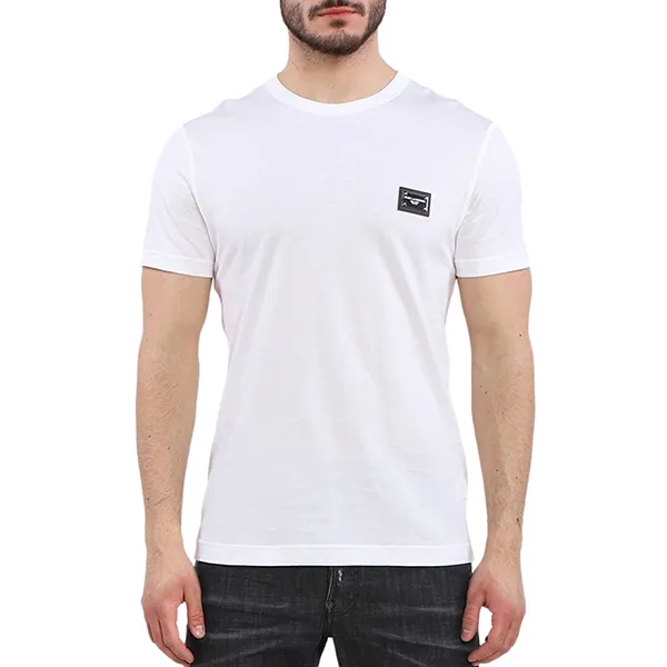 Áo Phông Nam Dolce & Gabbana D&G Tshirt G8PT1TG7F2I W0800 Màu Trắng Size 44