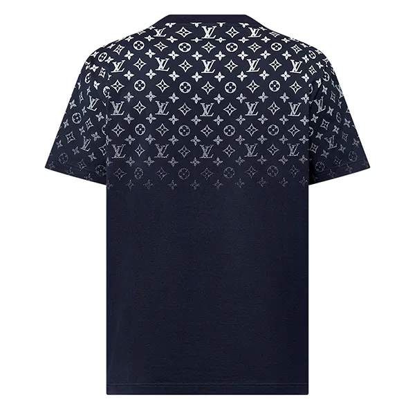 Áo Phông Nam Louis Vuitton LV Camiseta De Algodão Com Degradé 1AFQB3 Màu Xanh Navy Size S - Thời trang - Vua Hàng Hiệu