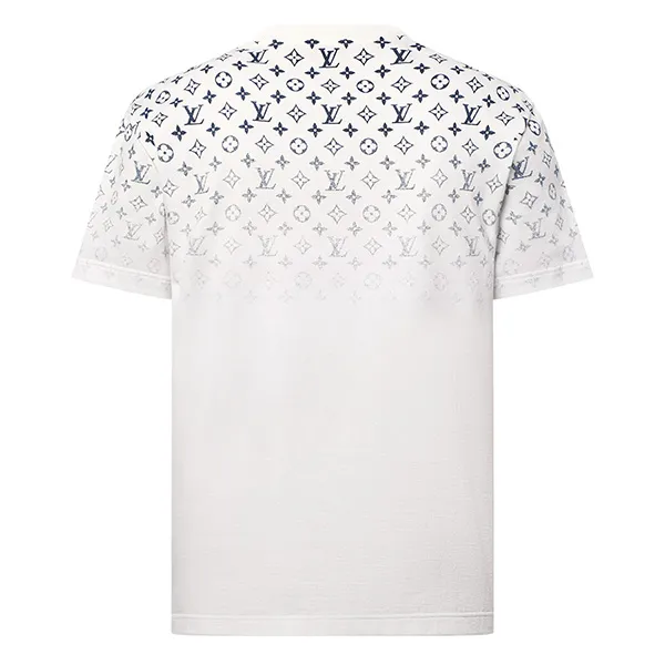 Áo Phông Nam Louis Vuitton LV Camiseta De Algodão Com Degradé 1AHUG0 Màu Trắng Size M - Thời trang - Vua Hàng Hiệu