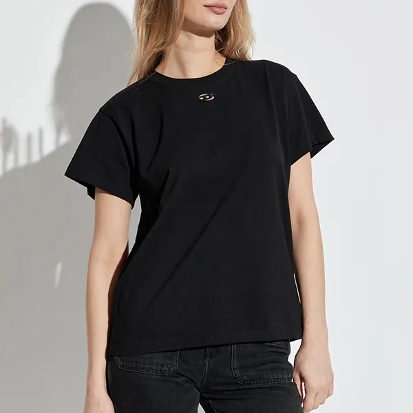 Áo Phông Nữ Diesel Black T-Shirt T-Marey A17736 0NIAX 9XX Màu Đen Size M