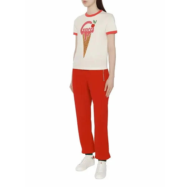 Áo Phông Nữ Gucci Ice Cream 723566 XJE7M Màu Kem Size XS - Thời trang - Vua Hàng Hiệu