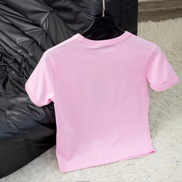 Áo Phông Nữ Gucci Sweet Graphic Print In Pink 723566 XJGDD 5904 Màu Hồng Size XS - Thời trang - Vua Hàng Hiệu