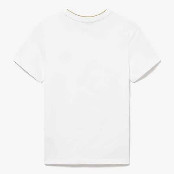 Áo Phông Nữ Lacoste Gold Stitched TF5221 99 001 Tshirt Màu Trắng Size 34 - Thời trang - Vua Hàng Hiệu