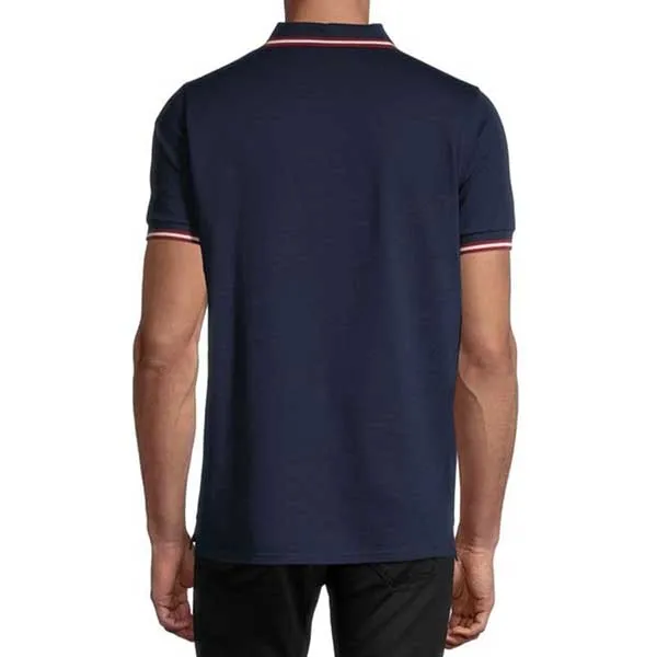 Áo Polo Nam Bally ​Tipped Logo Polo Màu Xanh Navy Size 50 - Thời trang - Vua Hàng Hiệu