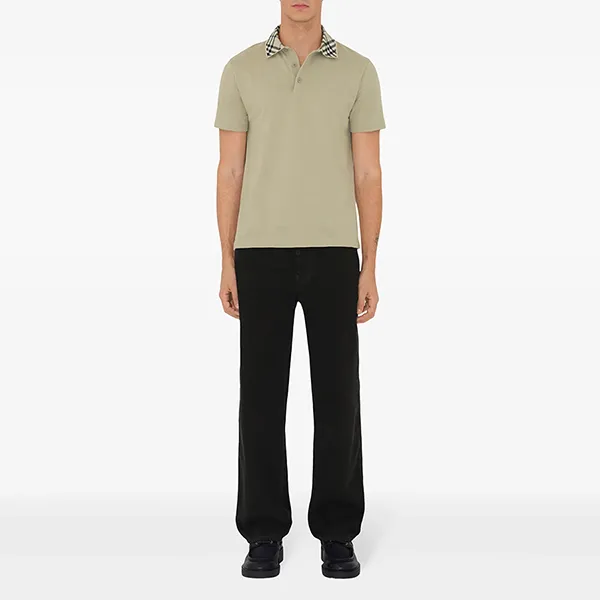 Áo Polo Nam Burberry Check 8103866 Màu Be Size XS - Thời trang - Vua Hàng Hiệu