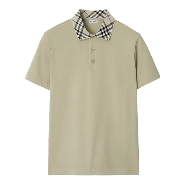 Áo Polo Nam Burberry Check 8103866 Màu Be Size XS - Thời trang - Vua Hàng Hiệu