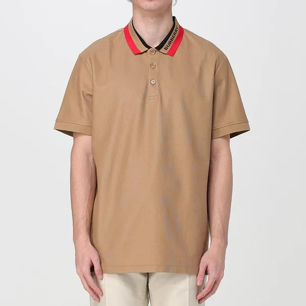 Áo Polo Nam Burberry Edney Camel 8083155 Màu Nâu Size XS - Thời trang - Vua Hàng Hiệu