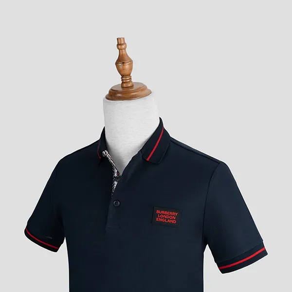 Áo Polo Nam Burberry Navy With Check Logo TB – 8067578 Màu Xanh Navy Size XS - Thời trang - Vua Hàng Hiệu