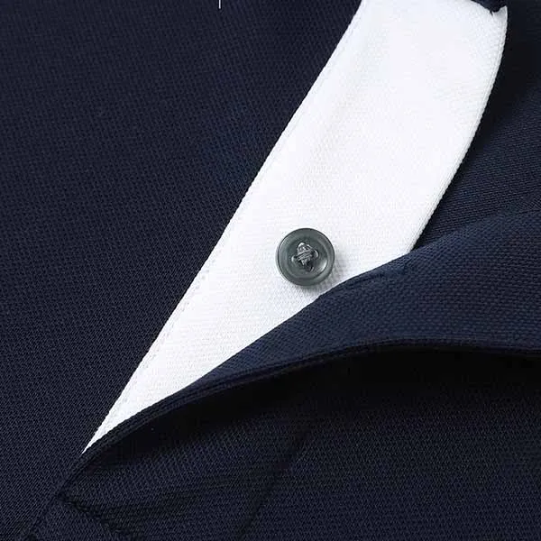 Áo Polo Nam DETERMINANT P01 Polo Short Navy Màu Xanh Navy Size S