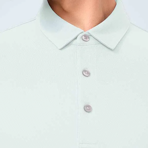 Áo Polo Nam DETERMINANT P12 Polo Short HK Exclusive Mint Màu Xanh Mint Size S