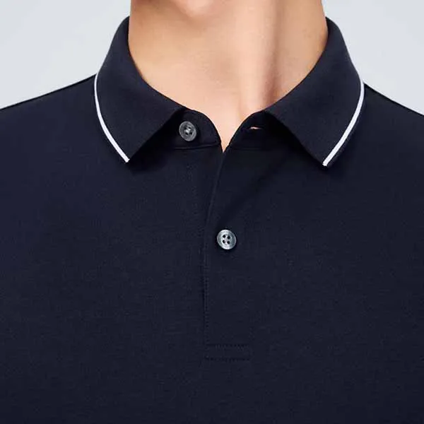 Áo Polo Nam DETERMINANT P22 Polo Short Màu Xanh Navy Size S