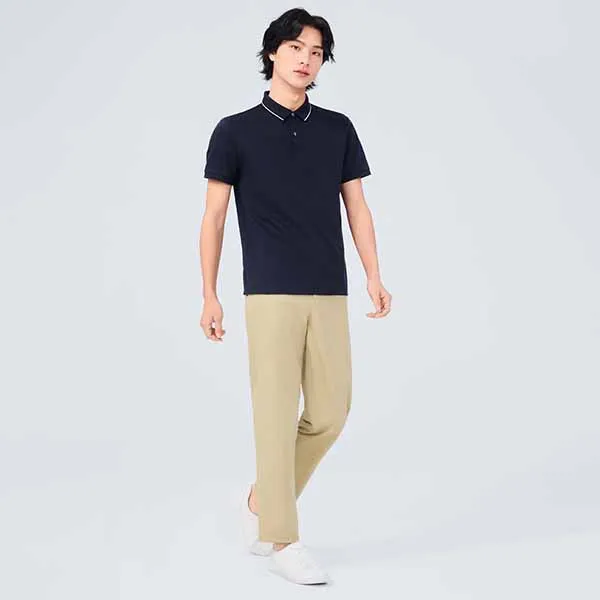 Áo Polo Nam DETERMINANT P22 Polo Short Màu Xanh Navy Size S