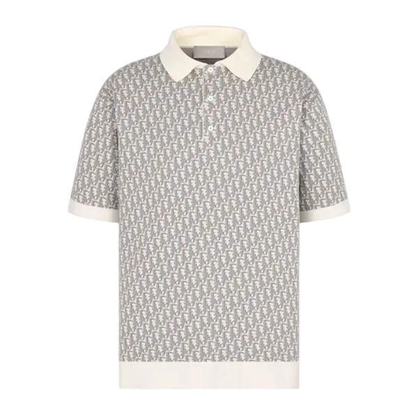 Áo Polo Nam Dior 293M832AT396_C085 2COLORS Phối Màu Size XS