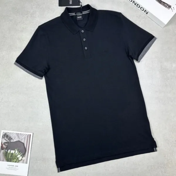 Áo Polo Nam Hugo Boss Black Polo Shirt Màu Đen Size S - Thời trang - Vua Hàng Hiệu