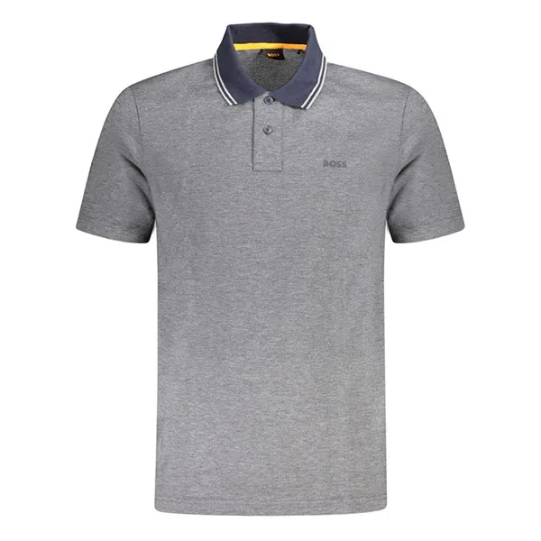 Áo Polo Nam Hugo Boss Polo Shirt 50507814PEOXFORDNEW_BL404 Màu Xám Size S
