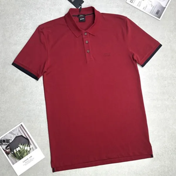 Áo Polo Nam Hugo Boss Red Polo Shirt Màu Đỏ Size S - Thời trang - Vua Hàng Hiệu