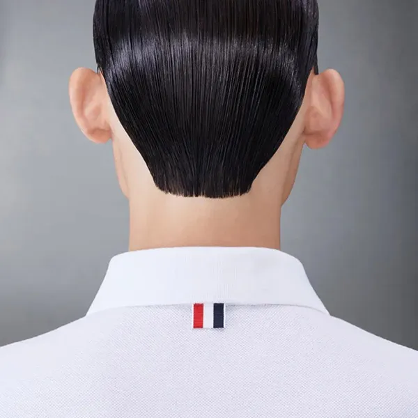 Áo Polo Nam Thom Browne Classic Pique 2003 4-Bar MJP136B 07976 100 Màu Trắng Size 2 - Thời trang - Vua Hàng Hiệu