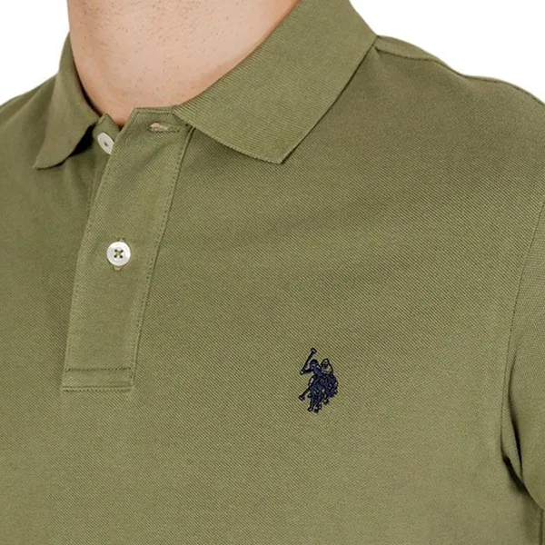 Áo Polo Nam U.S Polo Assn. 67355 41029 141 Màu Xanh Olive Size S - Thời trang - Vua Hàng Hiệu