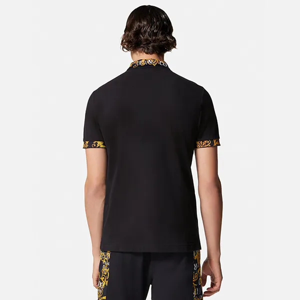 Áo Polo Nam Versace Couture Logo Printed E74GAGT18-ECJ01T_E34_L_E899 Màu Đen Size S - Thời trang - Vua Hàng Hiệu