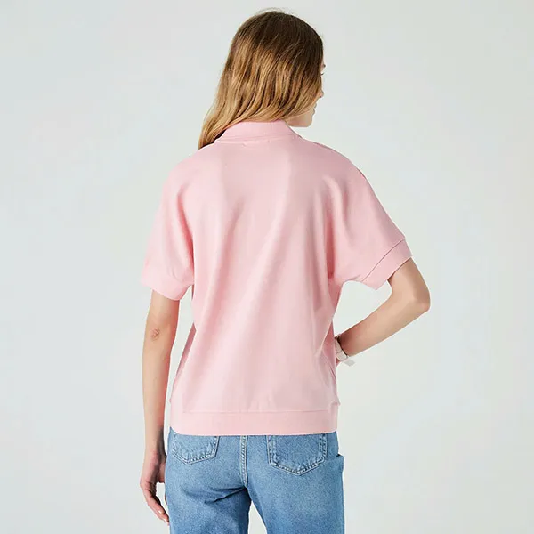 Áo Polo Nữ Lacoste Kadın Relaxed Fit Sarı PF0504 7SY Màu Hồng Size XS - Thời trang - Vua Hàng Hiệu