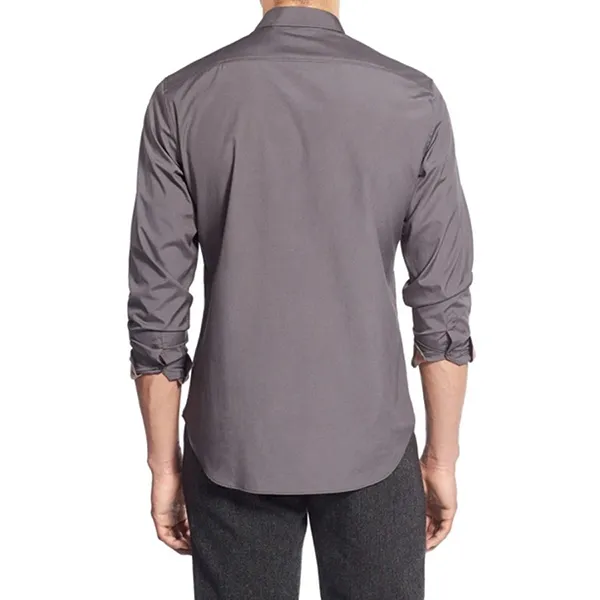 Áo Sơ Mi Nam Burberry Brit Cambridge Aboyd Shirt In Grey 8066767 Màu Xám Size XS