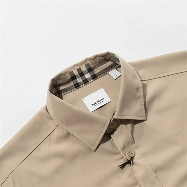 Áo Sơ Mi Nam Burberry Sherwood Soft Fawn Màu Be Size XS - Thời trang - Vua Hàng Hiệu