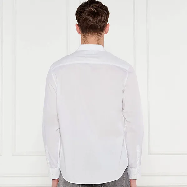 Áo Sơ Mi Nam Calvin Klein CK Classic Fit Shirt LV040QM160_BIYAA Màu Trắng Size S - Thời trang - Vua Hàng Hiệu