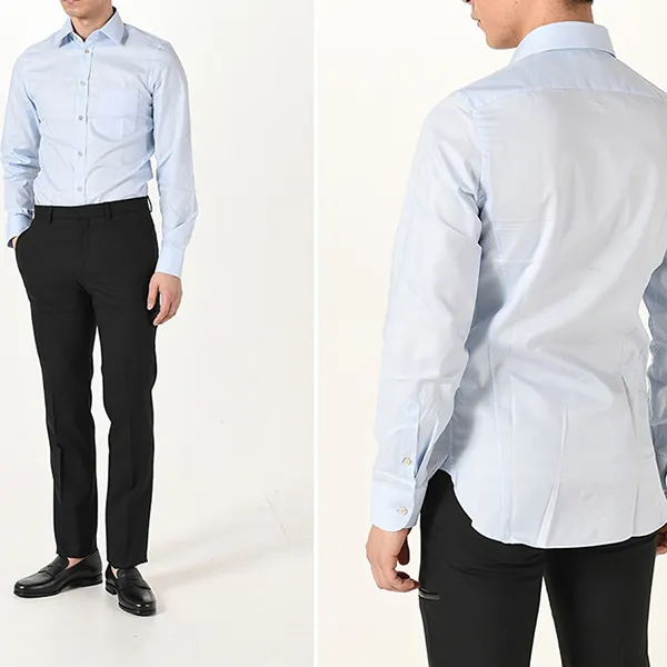 Áo Sơ Mi Nam Gucci In Blue 649696 ZAGIQ 4375 Màu Xanh Nhạt Size 14 - Thời trang - Vua Hàng Hiệu