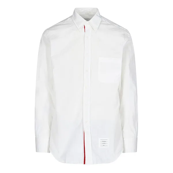 Áo Sơ Mi Nam Thom Browne Long-Sleeve Classic Shirt MWL010E Màu Trắng Size 2