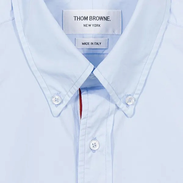 Áo Sơ Mi Nam Thom Browne Long-Sleeve Classic Shirt MWL010E Màu Xanh Nhạt Size 1 - Thời trang - Vua Hàng Hiệu