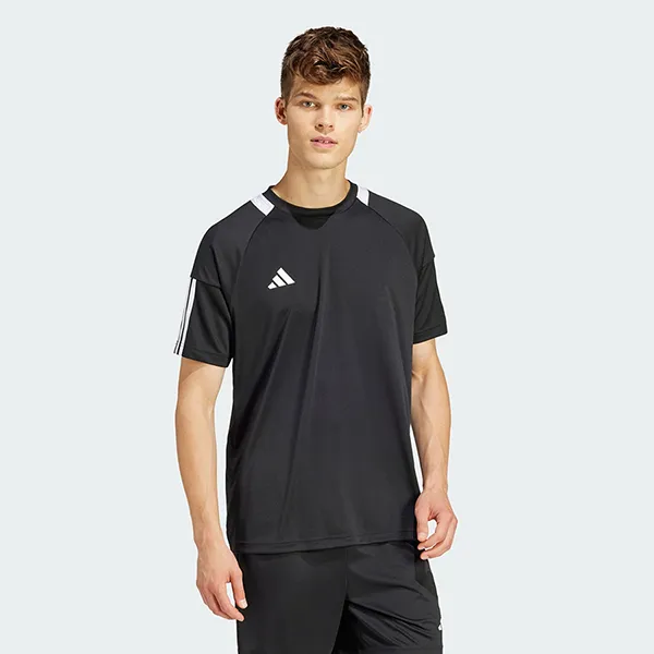 Áo Thun Nam Adidas Sereno AEROREADY 3-Stripes Tee IR7823 Màu Đen Size XL