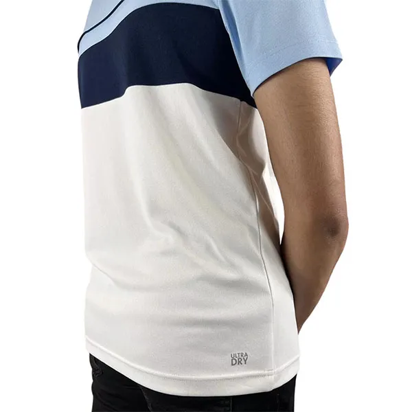 Áo Thun Nam Lacoste Herren Sport T-Shirt TH9561 00 LIV Màu Xanh Trắng Size 3 - Thời trang - Vua Hàng Hiệu