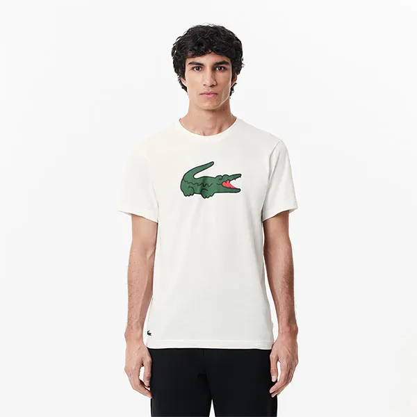 Áo Thun Nam Lacoste Men's Ultra Dry Logo Sport T-Shirt TH7513 51 2D8 Màu Trắng Size 3 - Thời trang - Vua Hàng Hiệu