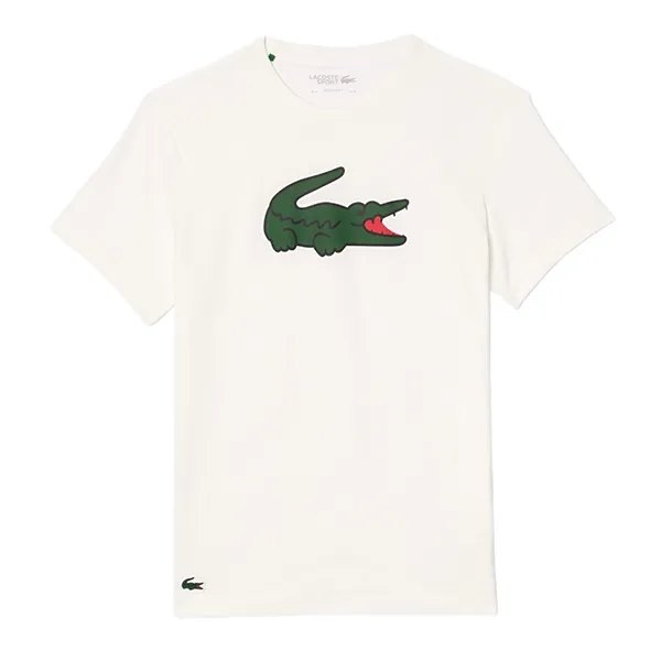 Áo Thun Nam Lacoste Men's Ultra Dry Logo Sport T-Shirt TH7513 51 2D8 Màu Trắng Size 3 - Thời trang - Vua Hàng Hiệu