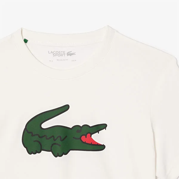Áo Thun Nam Lacoste Men's Ultra Dry Logo Sport T-Shirt TH7513 51 2D8 Màu Trắng Size 3 - Thời trang - Vua Hàng Hiệu