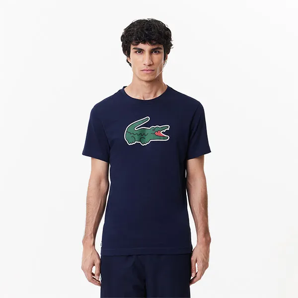 Áo Thun Nam Lacoste Men's Ultra Dry Logo Sport T-Shirt TH7513 51 TR1 Màu Xanh Navy Size 3 - Thời trang - Vua Hàng Hiệu