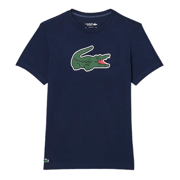 Áo Thun Nam Lacoste Men's Ultra Dry Logo Sport T-Shirt TH7513 51 TR1 Màu Xanh Navy Size 3 - Thời trang - Vua Hàng Hiệu