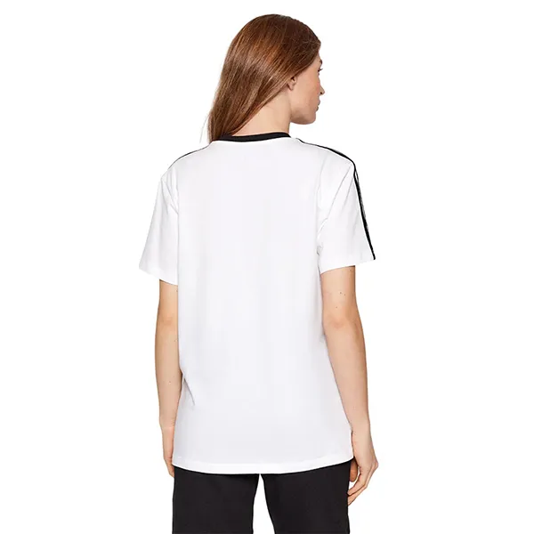 Áo Thun Nữ Adidas Women Sportswear Essentials 3 Stripes Tshirt H10201 Màu Trắng Size L - Thời trang - Vua Hàng Hiệu