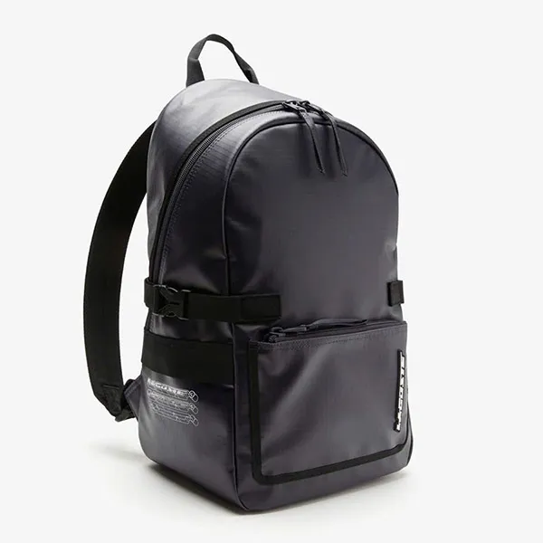 Balo Nam Lacoste Matching Logo Backpack Black NH4264S 53G M20 Màu Đen